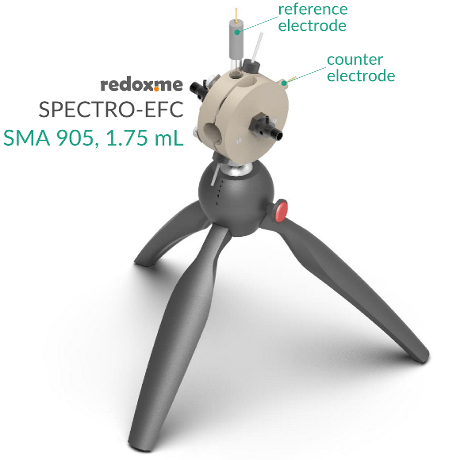 optical-fiber-spectro-electrochemical-cell