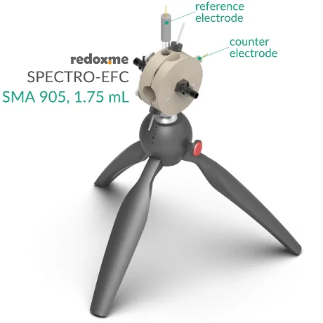 optical-fiber-spectro-electrochemical-cell